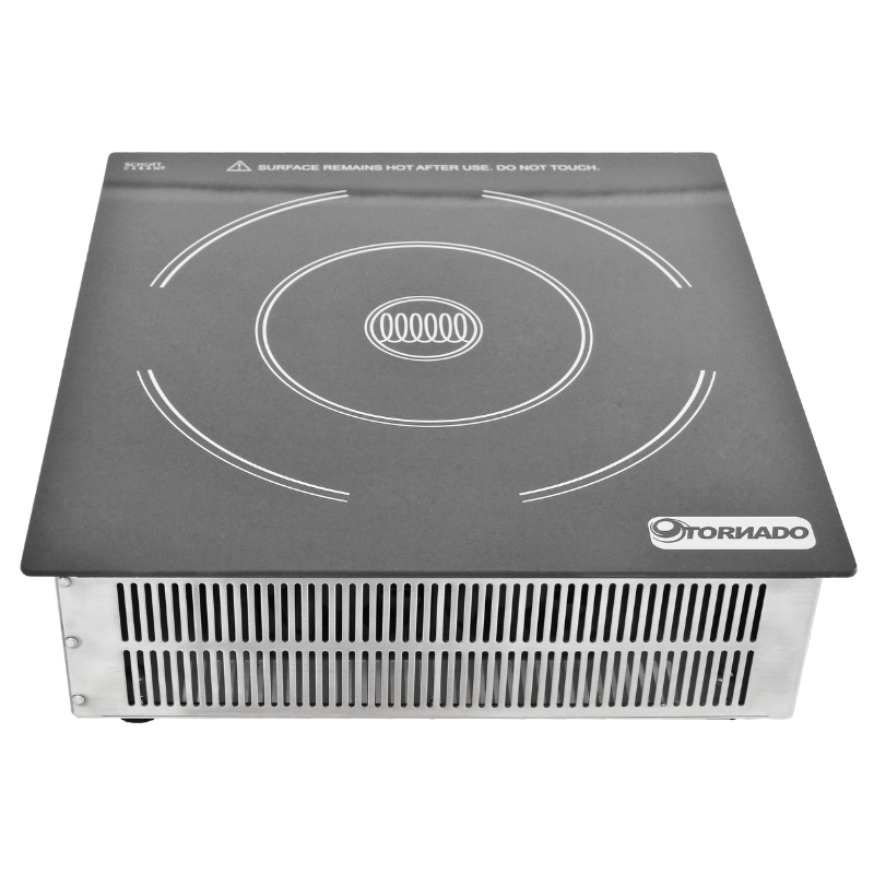 Estufas de inducción de sobreponer y empotrar, en modelos&nbsp;sencillos&nbsp;o dobles.