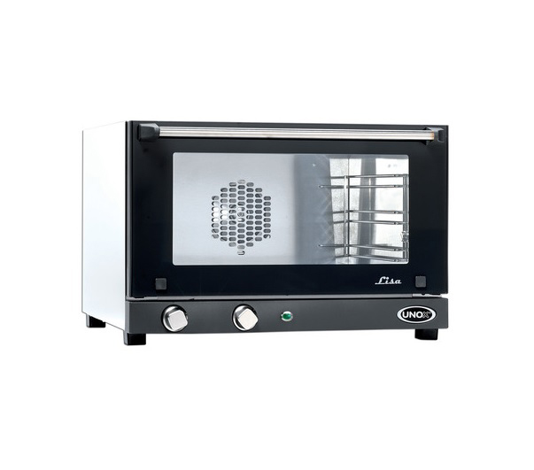 Horno de convección Lisa eléctrico a 110V con 3 parrillas.