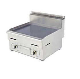 PLANCHA ASADORA A GAS DE 2 QUEMADORES FABRICADA EN ACERO INOXIDABLE