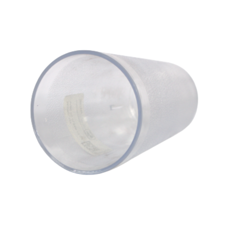 12 Oz. Vasos de plástico transparente con tapas (100 sets)
