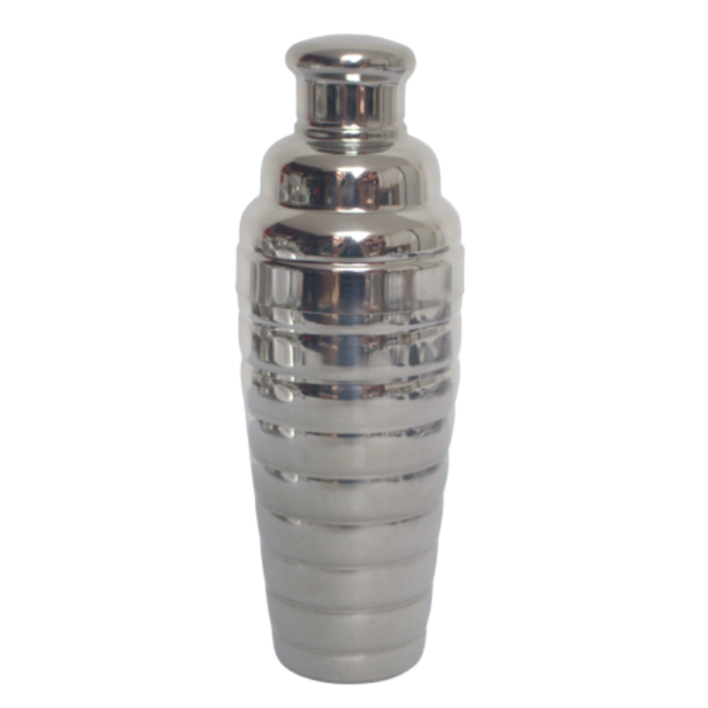 COCTELERA LUJO 3 PIEZAS ACANALADA 24 Oz