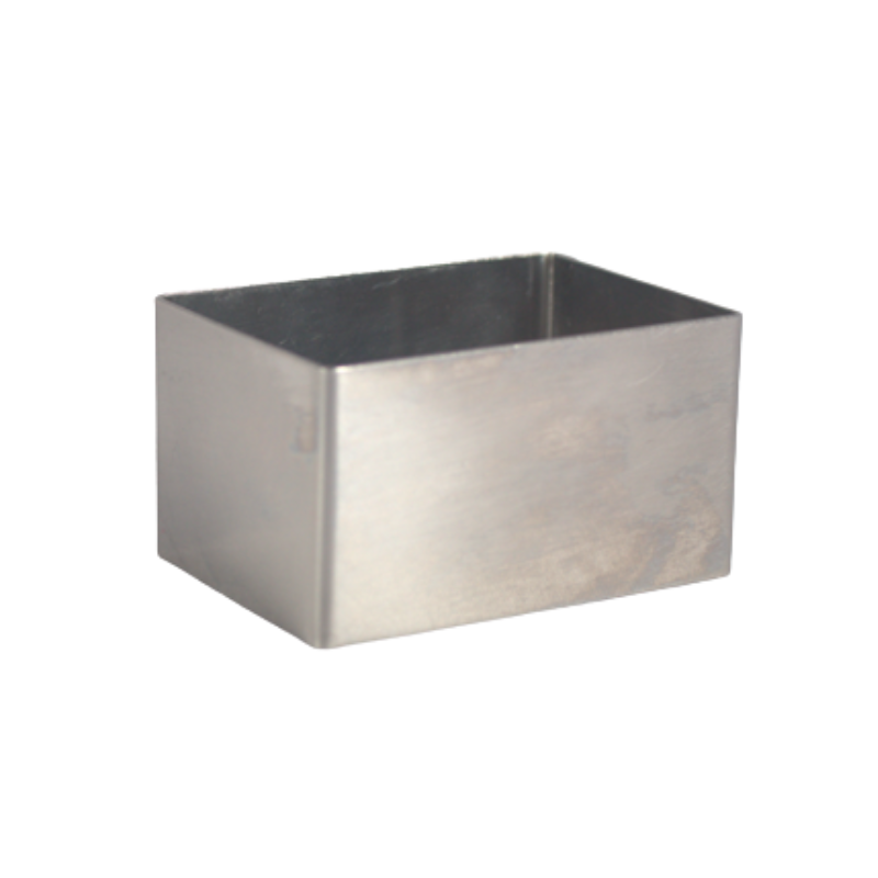 MOLDE ACERO INOX. RECTANGULAR 7X5X4 CM