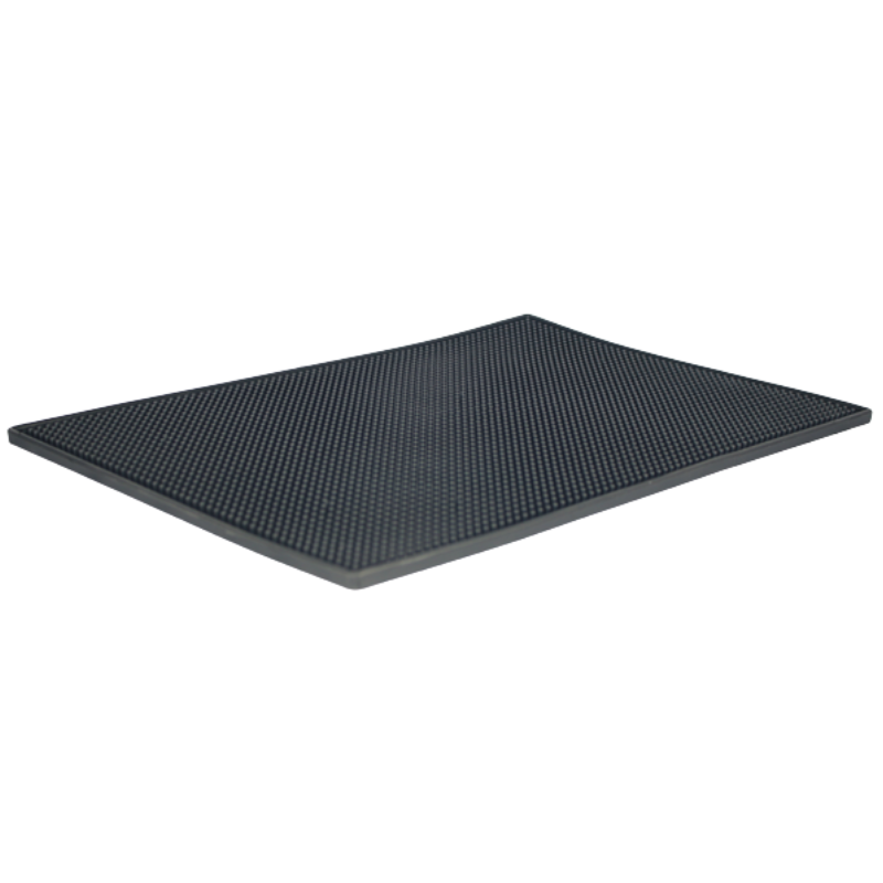 TAPETE PARA BAR NEGRO P VASO 460X310X10