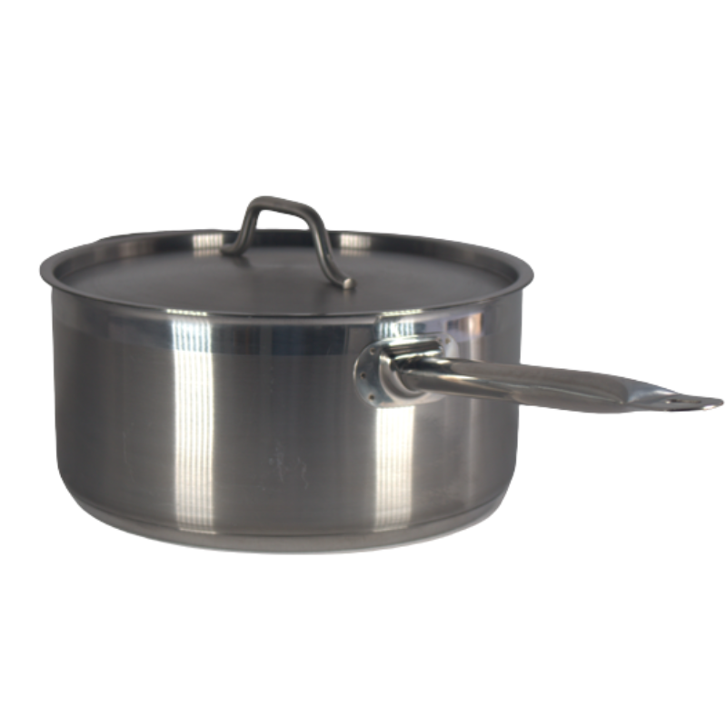 SARTEN A.INOX SALSA CON TAPA 28X13Cm