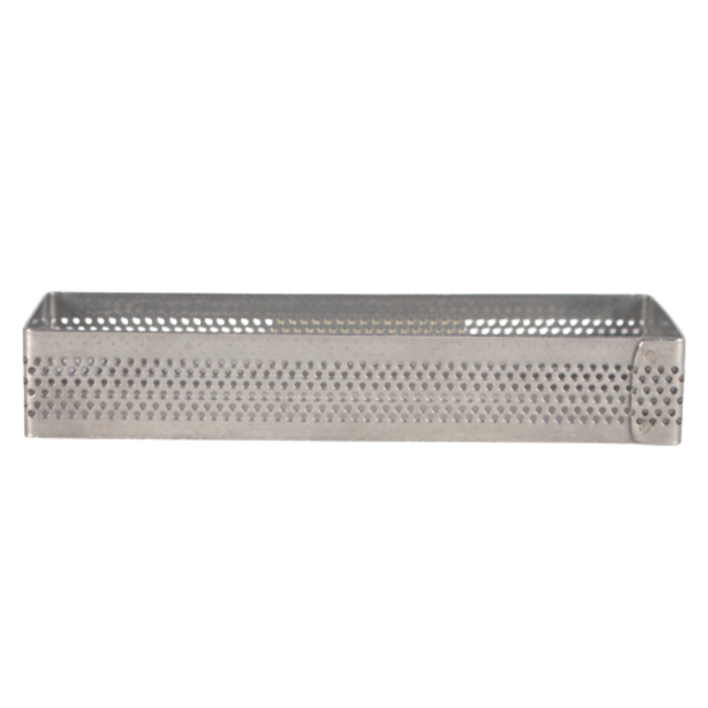 MOLDE RECTAGULAR PERFORADO 12X4X2CM