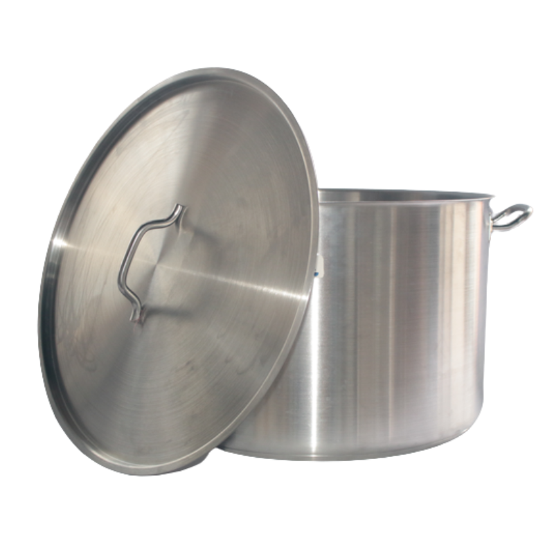 OLLA CON TAPA EN ACERO INOX 50CmX32Cm