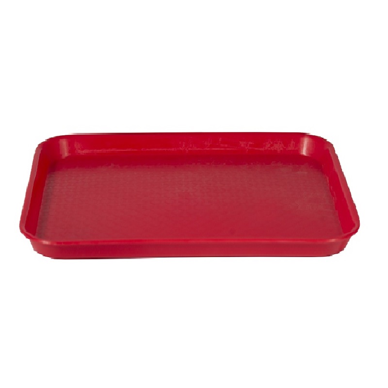 BANDEJA PP SERVICIO ROJO 10X14 CM BANDEJA PP SERVICIO ROJO 10X14 CM
