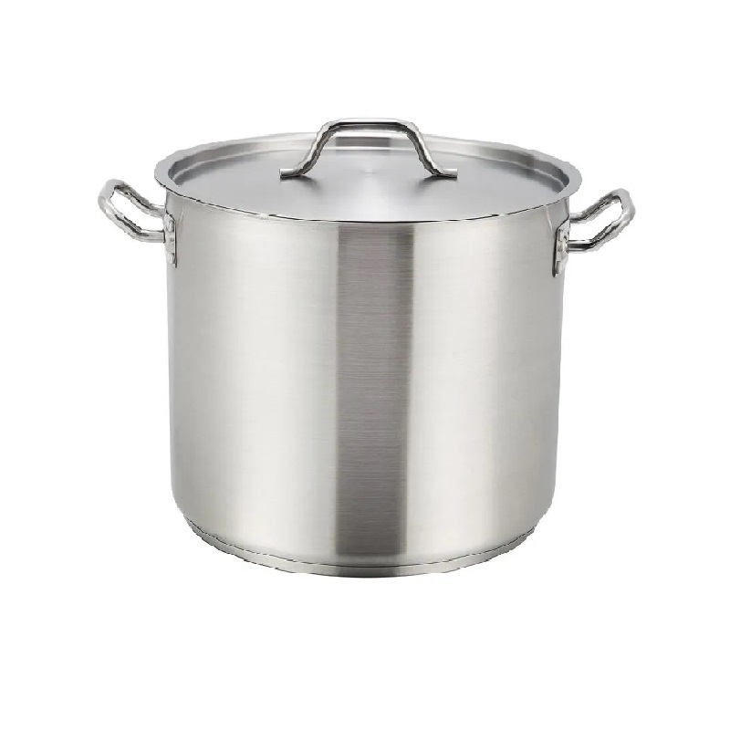OLLA ALTA CON TAPA ACERO INOX 20 QT OLLA ALTA CON TAPA ACERO INOX 20 QT