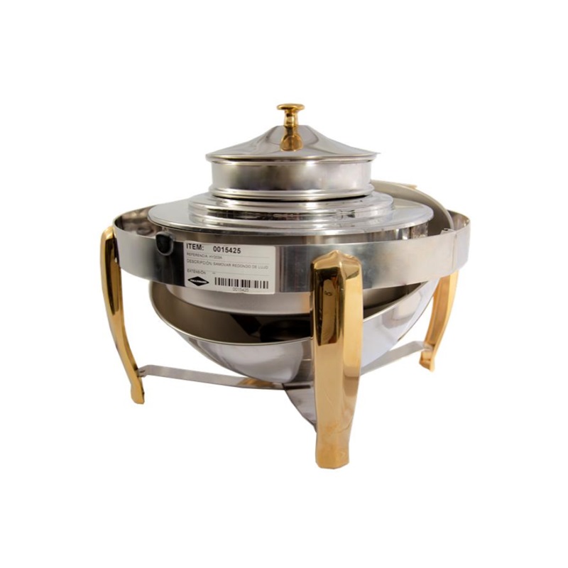 SAMOVAR REDONDO DE LUJO