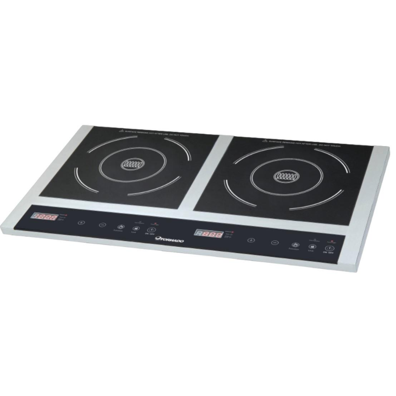 ESTUFA DE INDUCCIÓN DOBLE 1800W