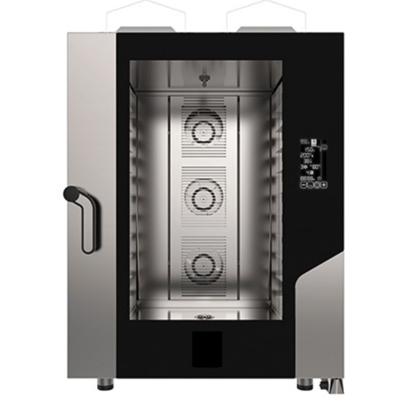 HORNO CONVECCIÓN DIGITAL A GAS 10 BANDEJAS 60X40 PANADERIA