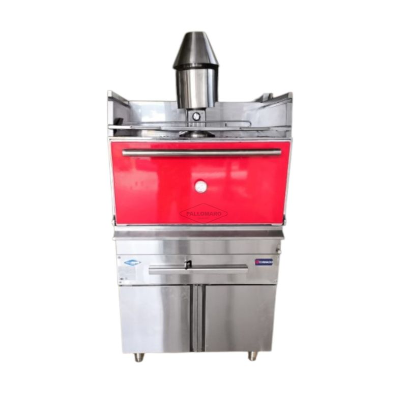 HORNO ASADOR A CARBÓN DE 36" CON SOPORTE