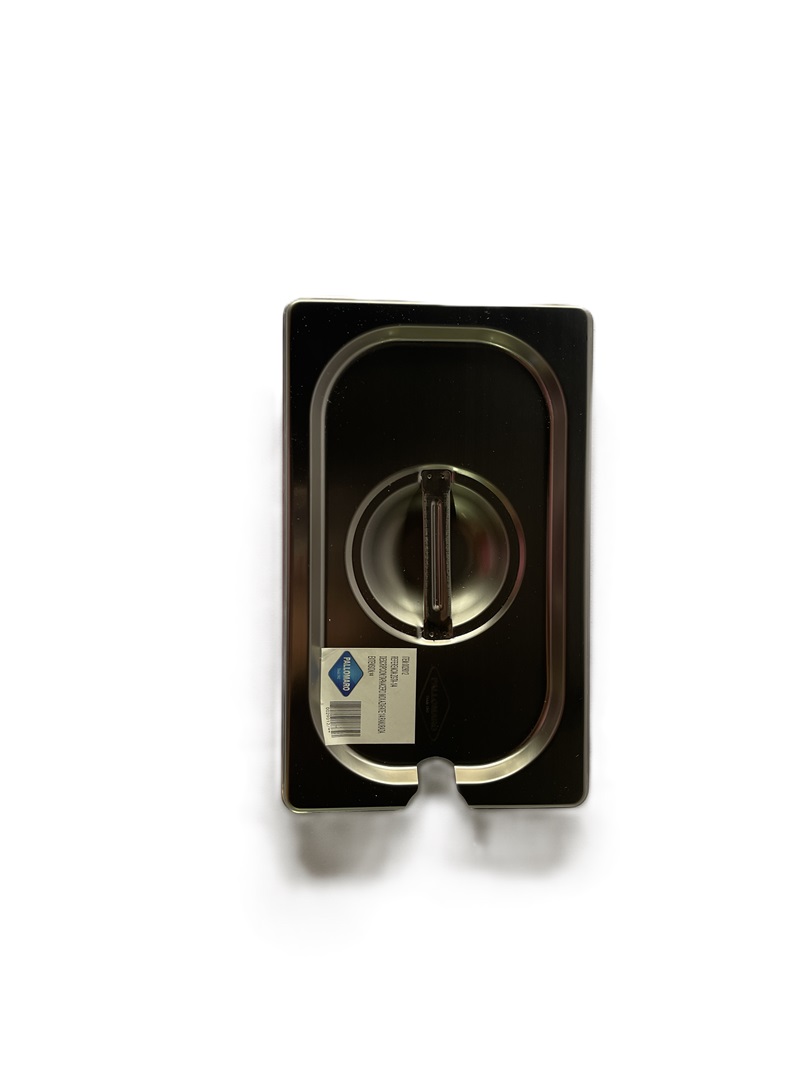 TAPA ACERO INOX AZAFATE 1/4 RANURADA