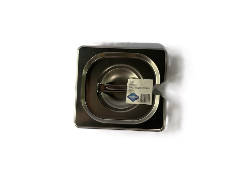 TAPA ACERO INOX AZAFATE 1/6 RANURADA