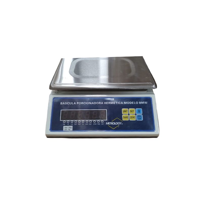 BALANZA PORCIONADORA  A PRUEBA DE AGUA 15KG