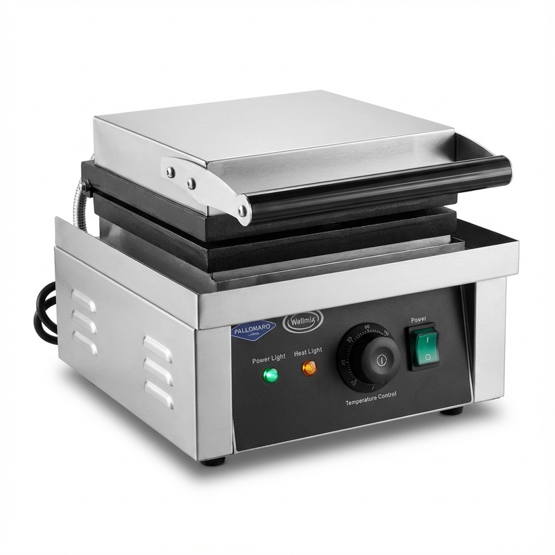 WAFLERA ELÉCTRICA 110V SENCILLA RECTANGULAR 1650W