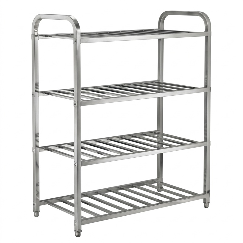 ESTANTERIA DE ALMACENAMIENTO ACERO INOX