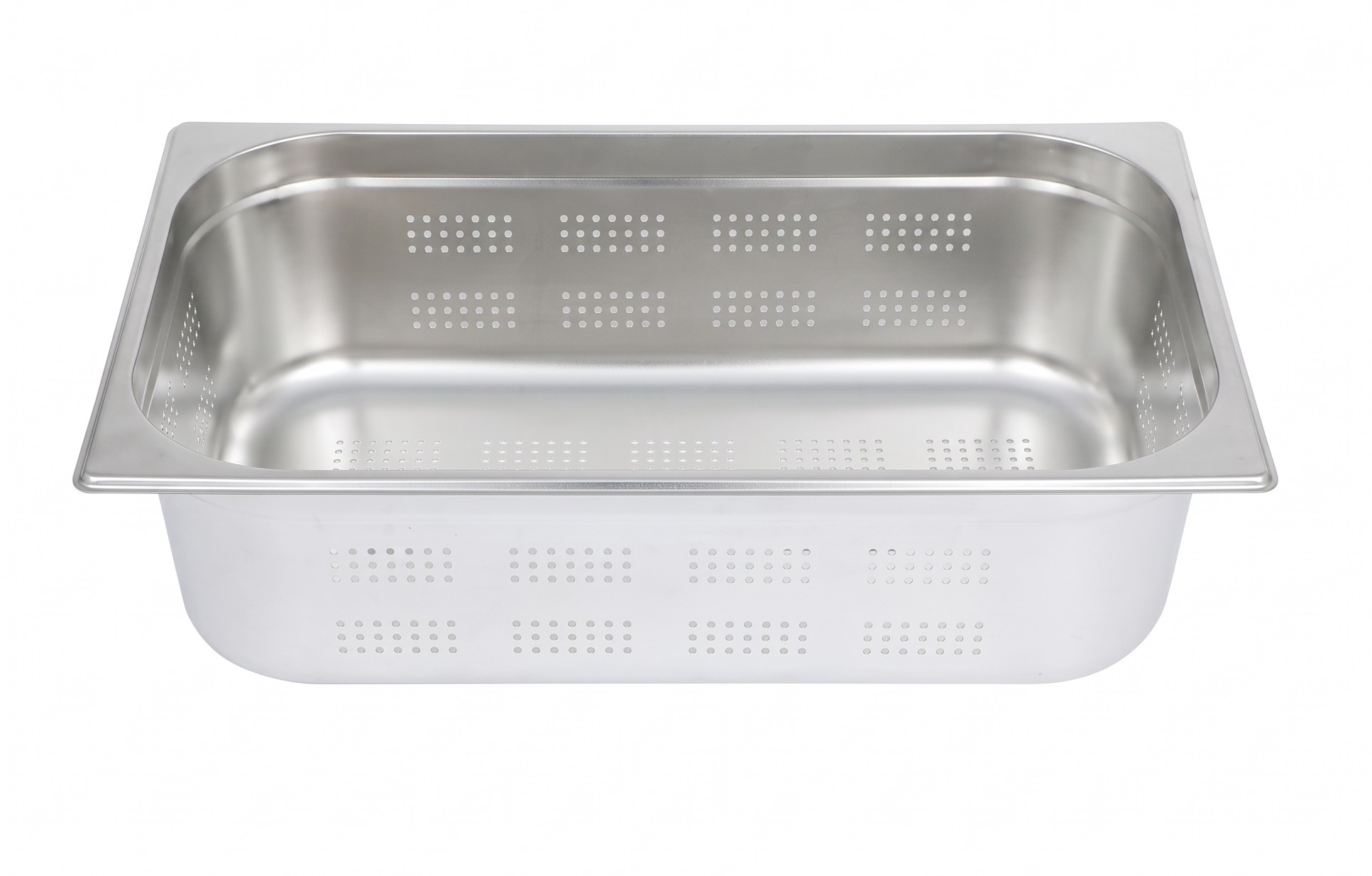 AZAFATE PERFORADO ACERO INOX 1/1 6.5CM AZAFATE PERFORADO ACERO INOX 1/1 6.5CM