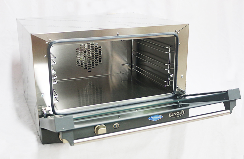 Horno de convección Lisa eléctrico a 110V con 3 parrillas.