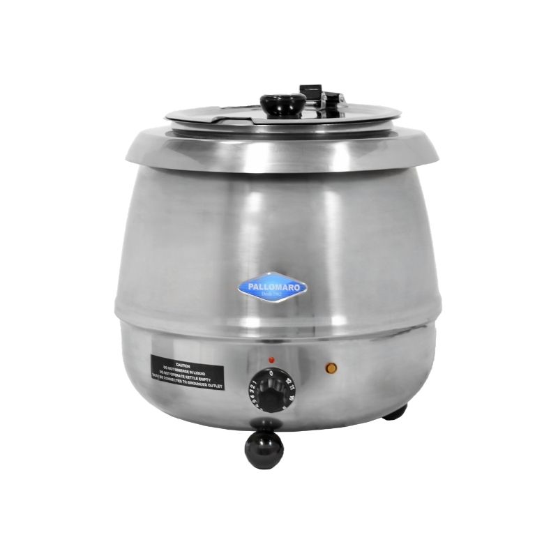 OLLA ACERO INOX ELECTRICA SOPAS 10L