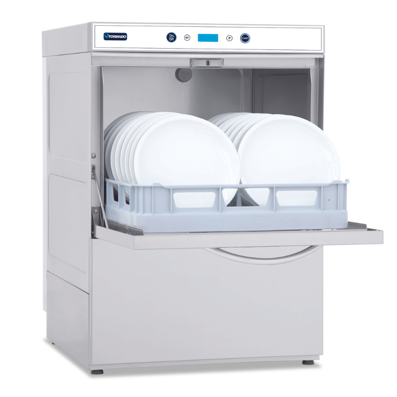 Máquina lavadora de vajilla hasta 40 Raks/h 220V