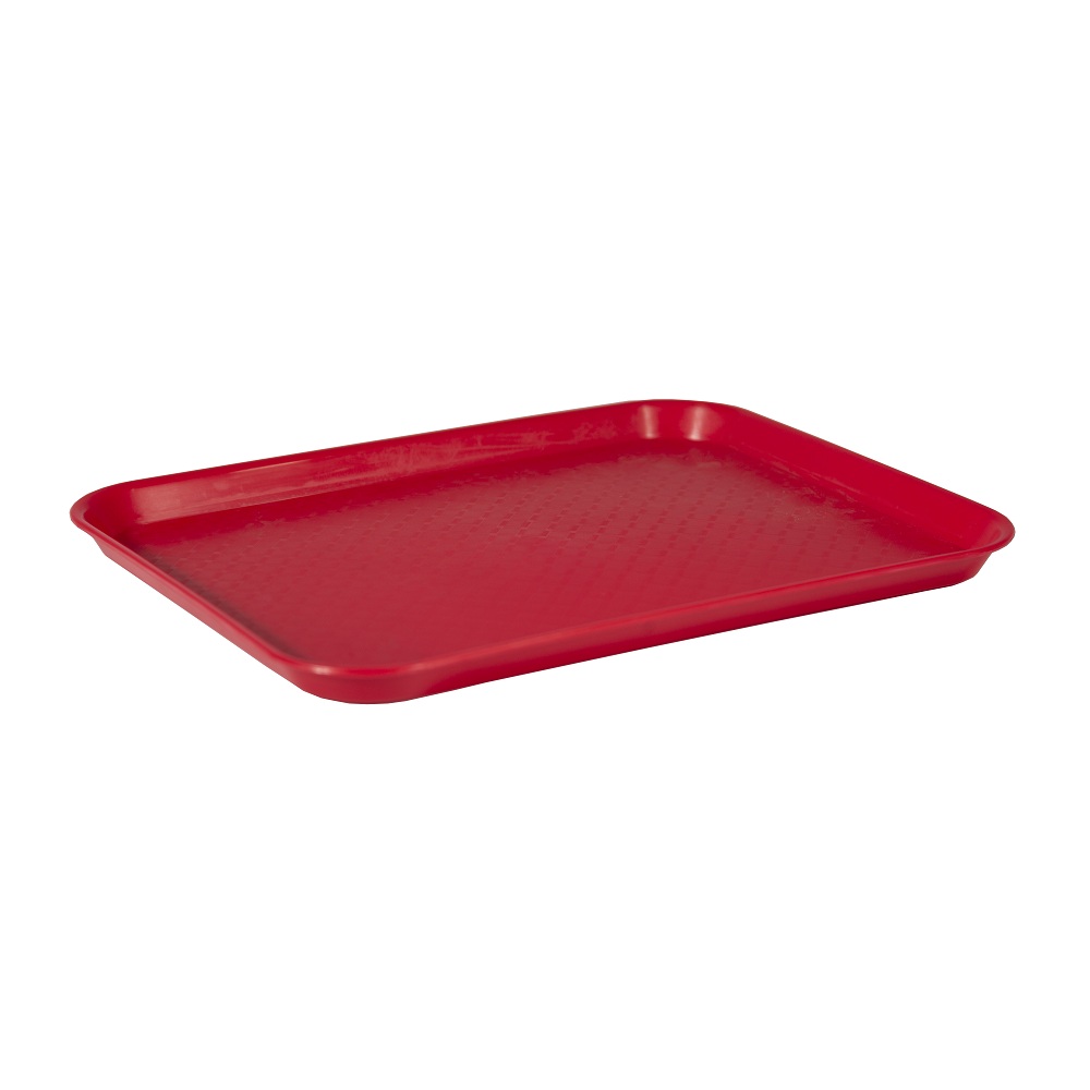 BANDEJA PP SERVICIO ROJO 10X14 CM BANDEJA PP SERVICIO ROJO 10X14 CM