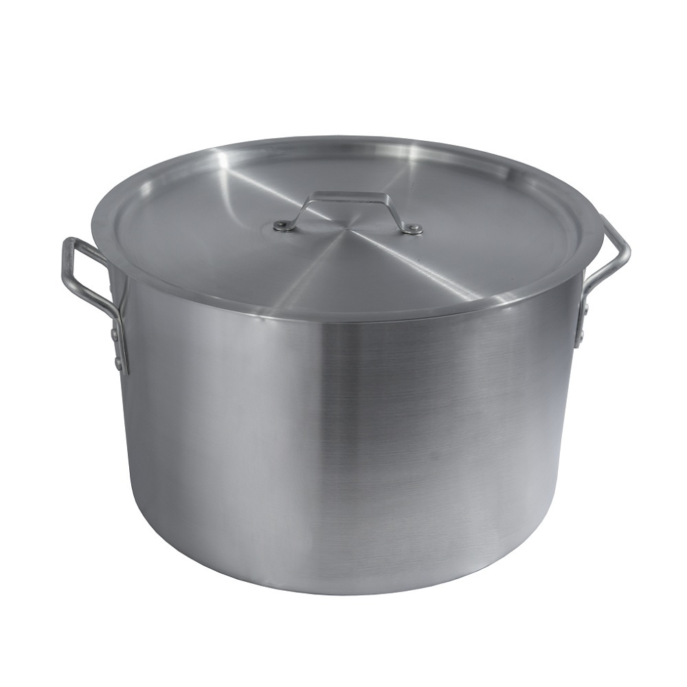 OLLA CON TAPA EN ALUMINIO 12QT